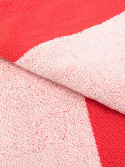KENZO logo-print organic cotton towel outlook