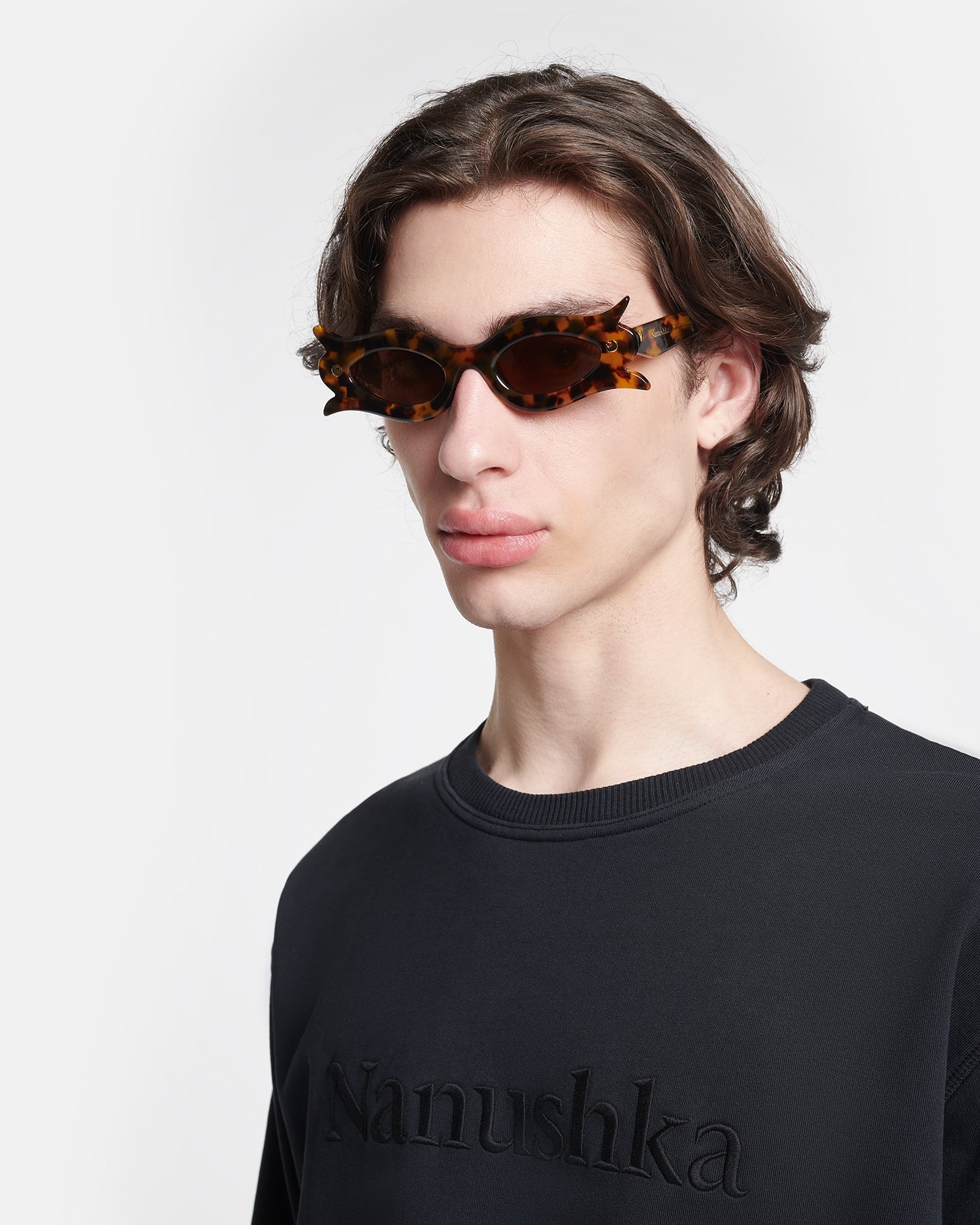Bio-Plastic Floral-Shaped Sunglasses - 6