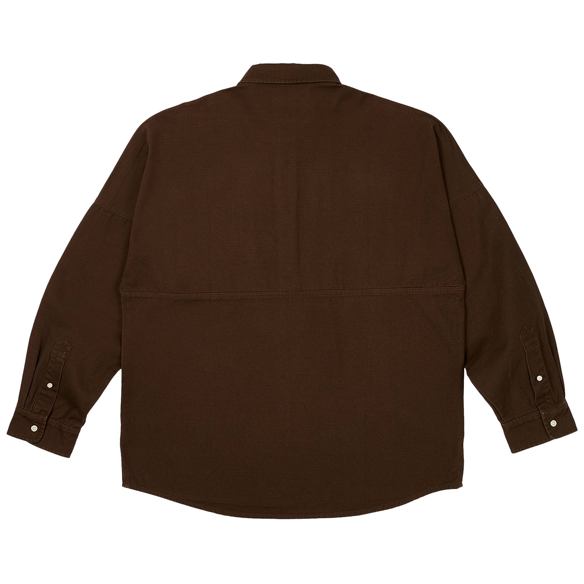 Palace Old English Shirt 'Nice Brown' - 2