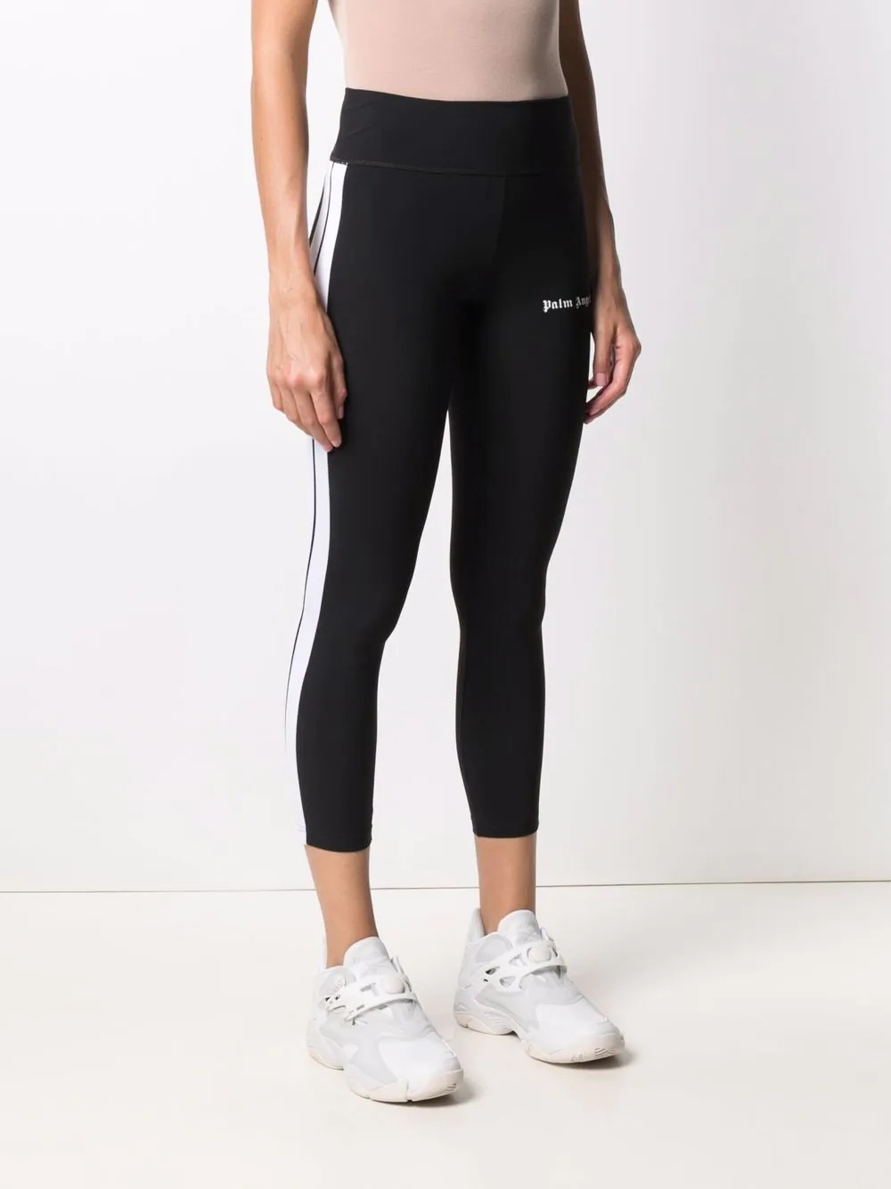 logo-print high-rise leggings - 3