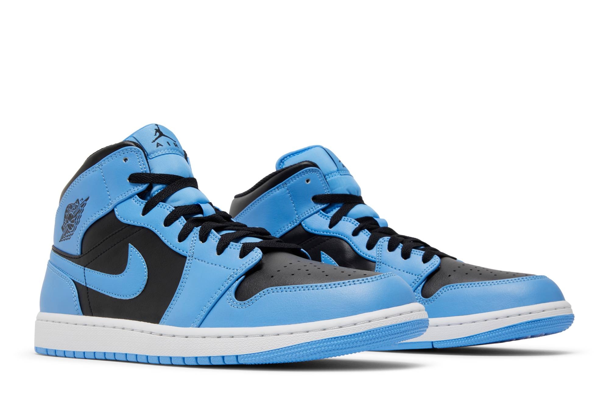Air Jordan 1 Mid 'University Blue Black' - 8