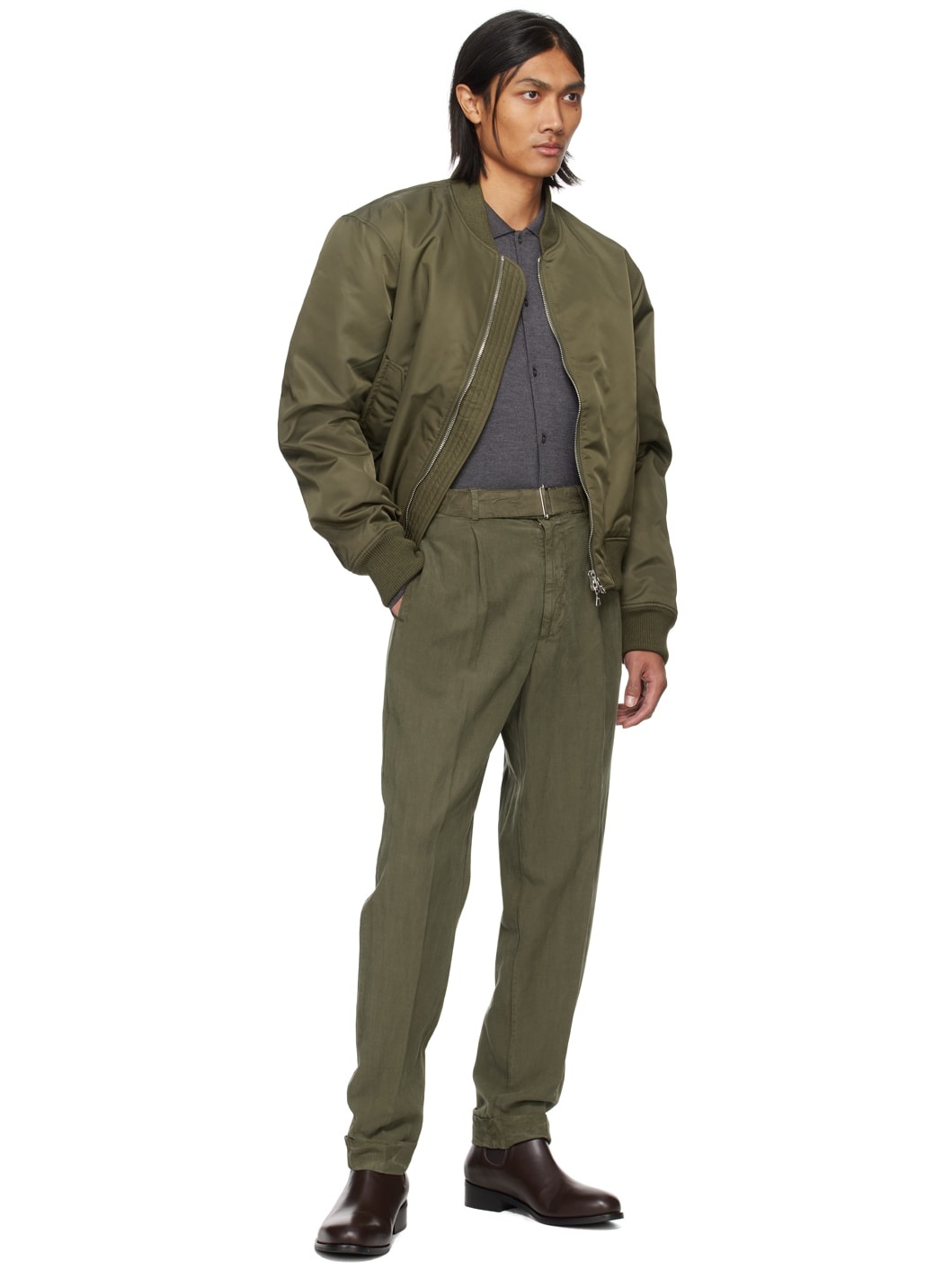 Gray Brent Cardigan - 4