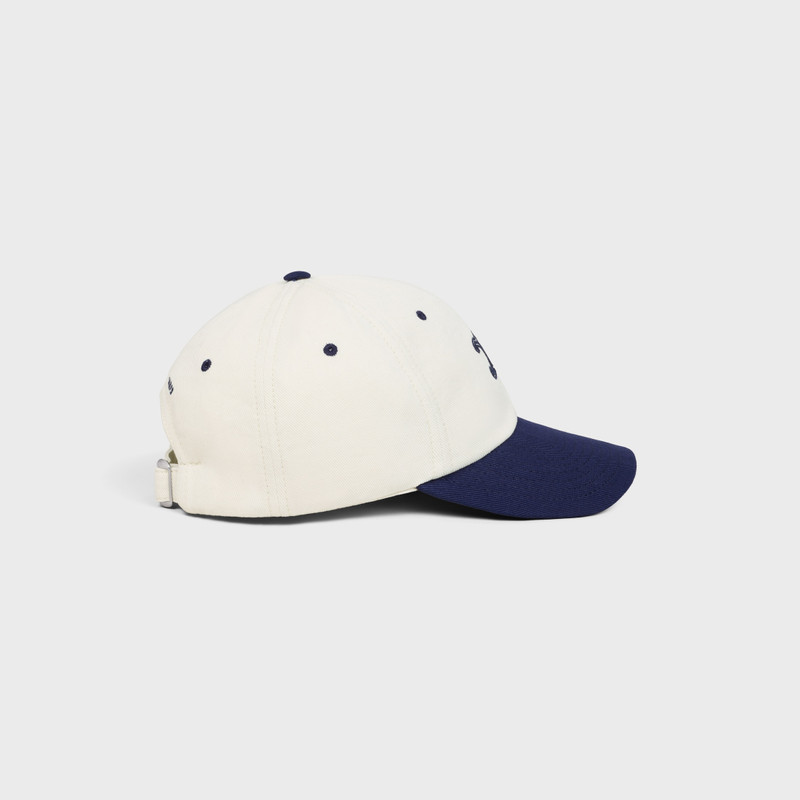 Triomphe richelieu cap IN cotton twill 3