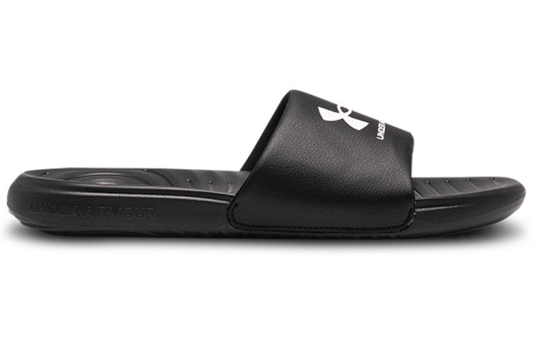 Under Armour Ansa Fixed Slide 'Black White' 3023761-004 - 3