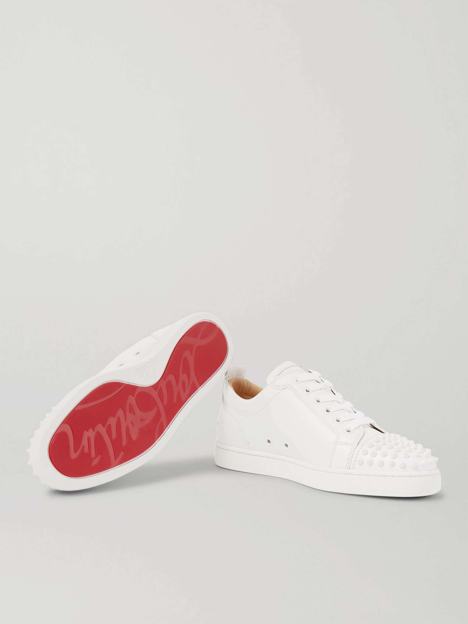 Louis Junior Spikes Cap-Toe Leather Sneakers - 7