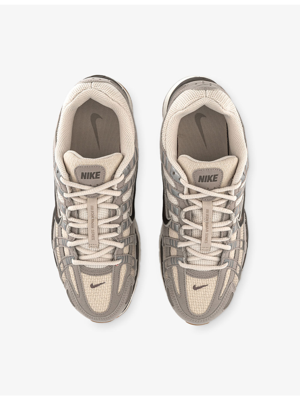 P-6000 Suede and Mesh Trainers - 2