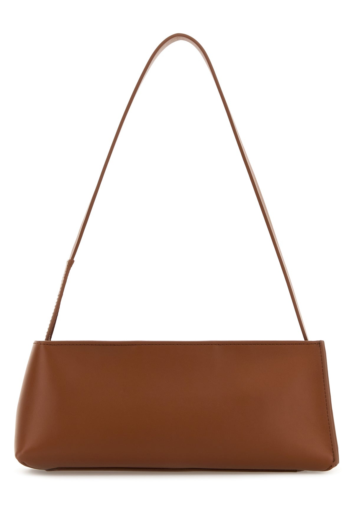 Caramel leather shoulder bag - 3