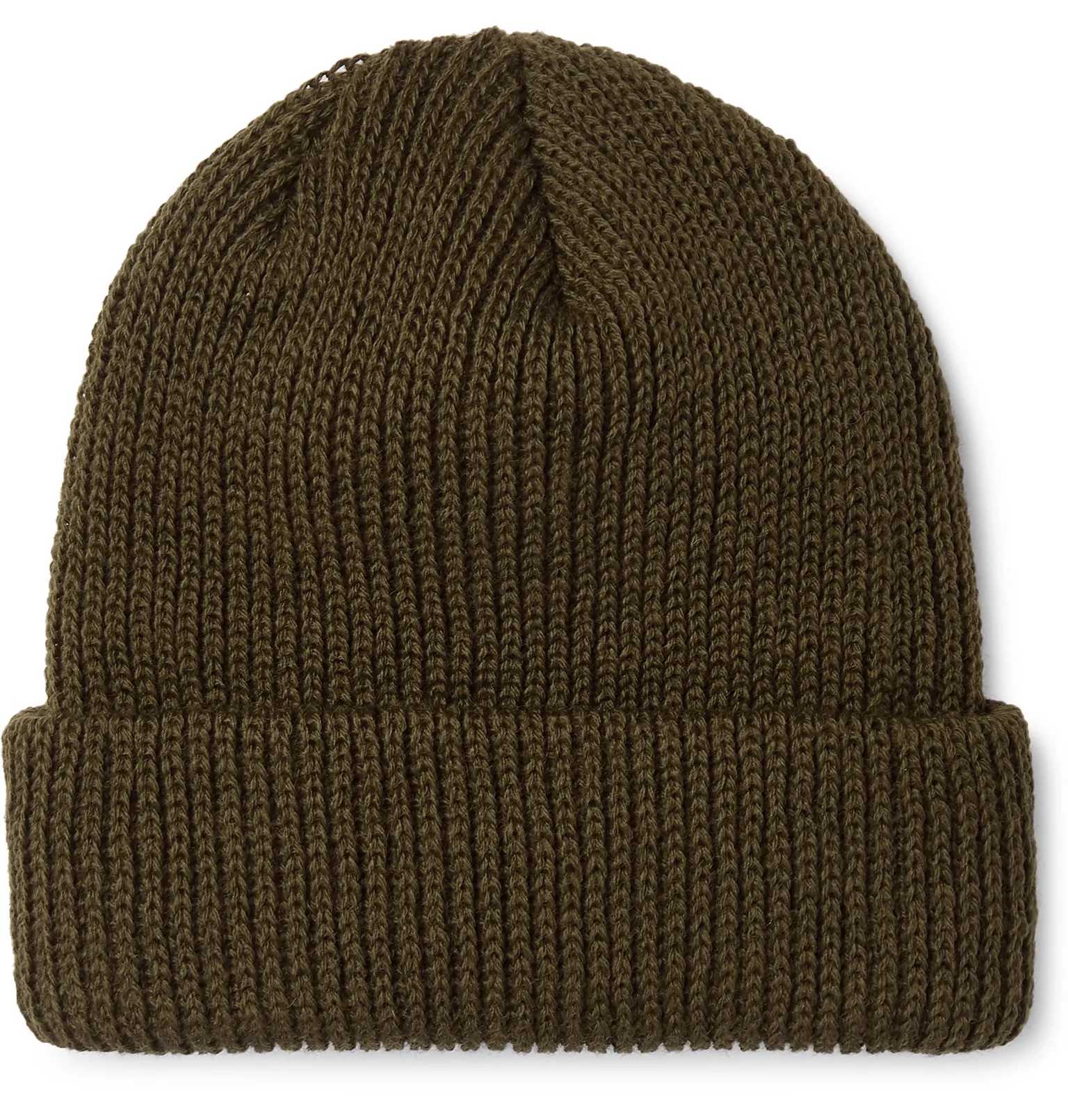 Watch Cap Ribbed Wool Beanie - 9