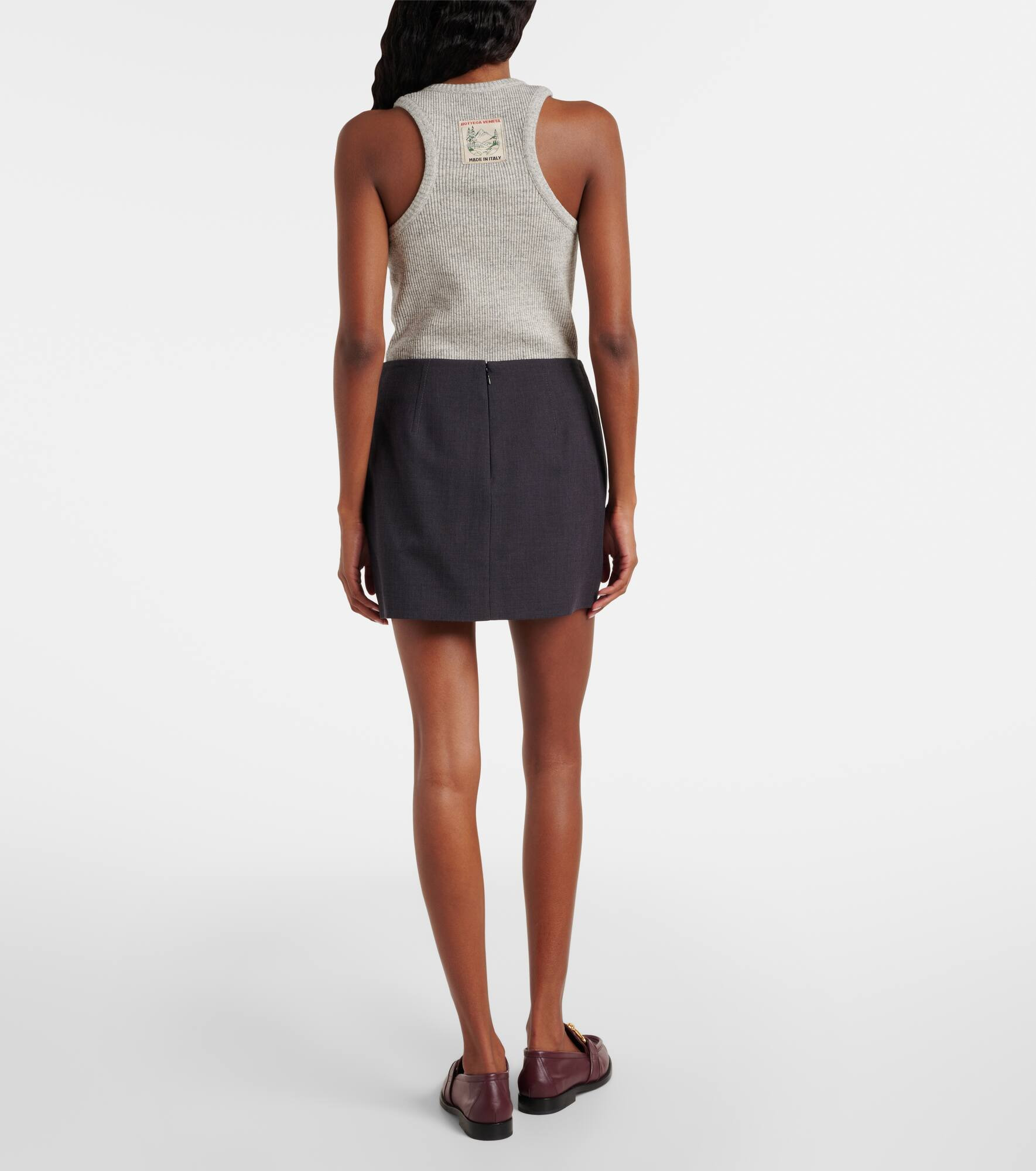 Woven miniskirt - 3