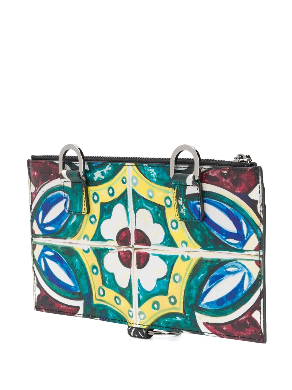 Maiolica print mini bag - 3