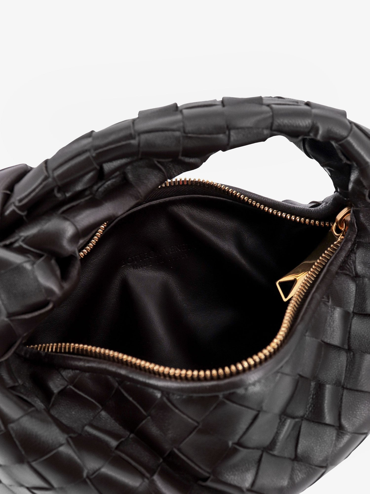 Bottega Veneta Women Jodie Mini Leather Handbag With Intrecciato Motif - 4