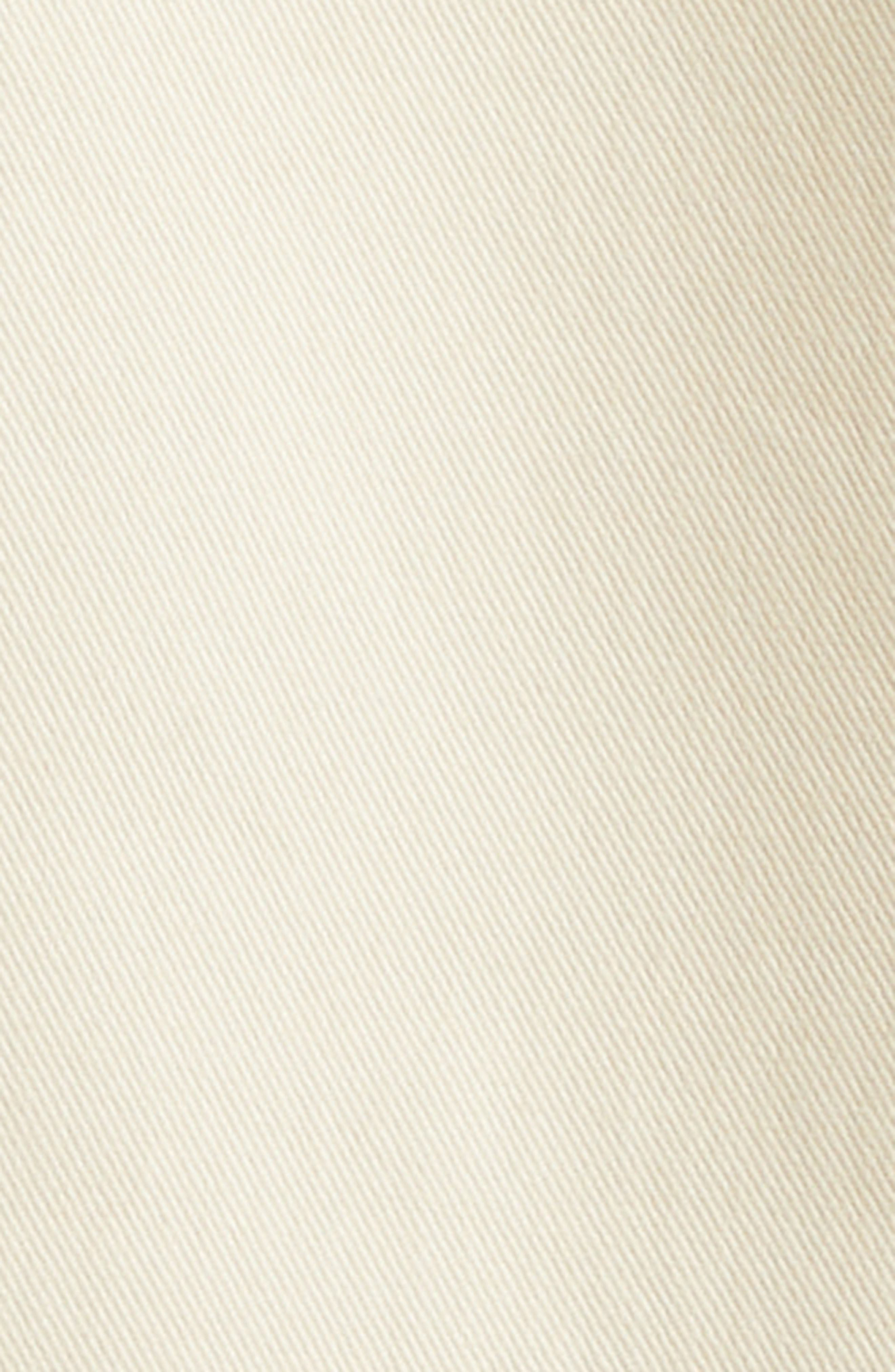 Moncler Teddy Collar Cotton Shirt Jacket in Ivory at Nordstrom - 7