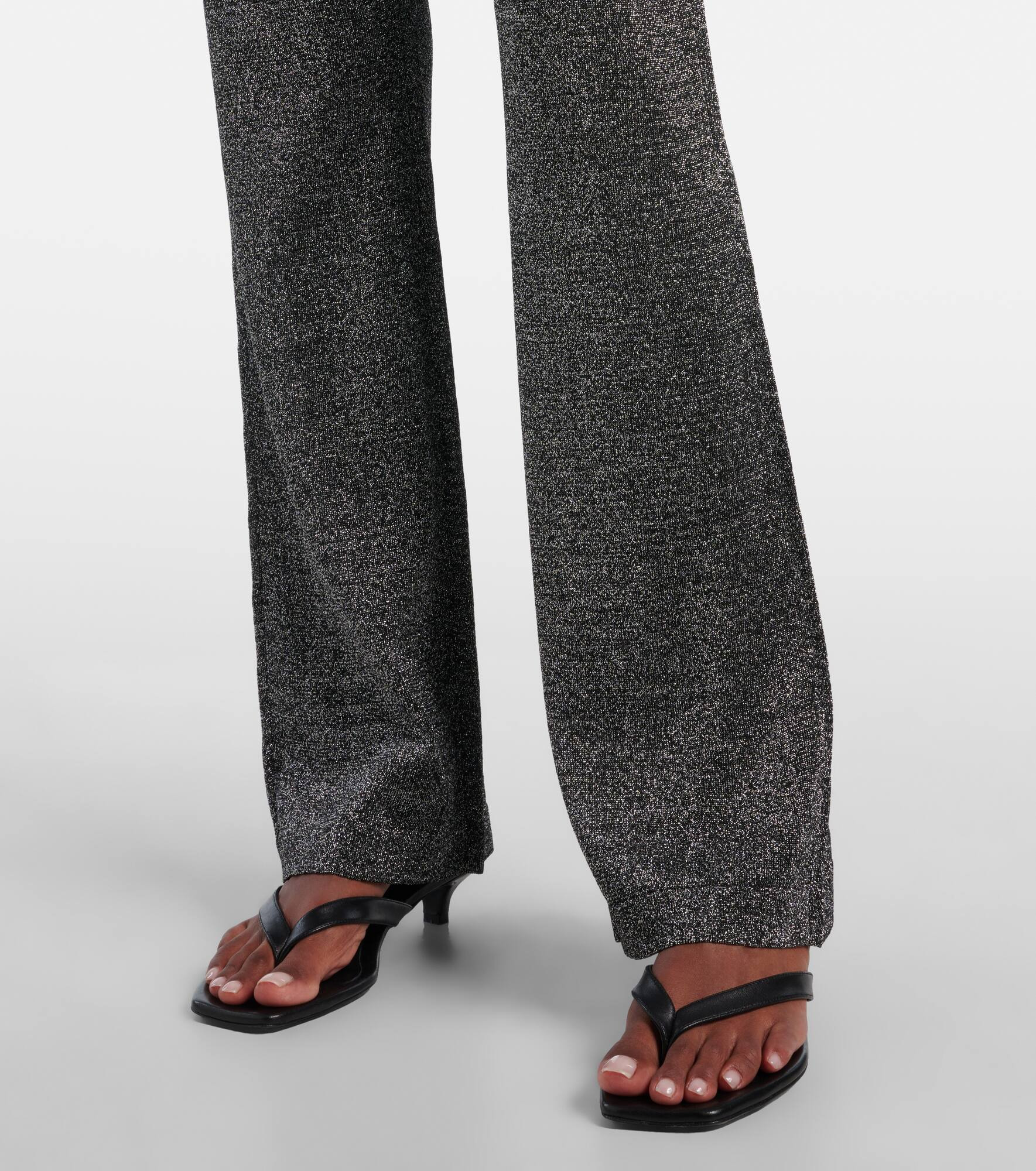 Lamé slim pants - 5