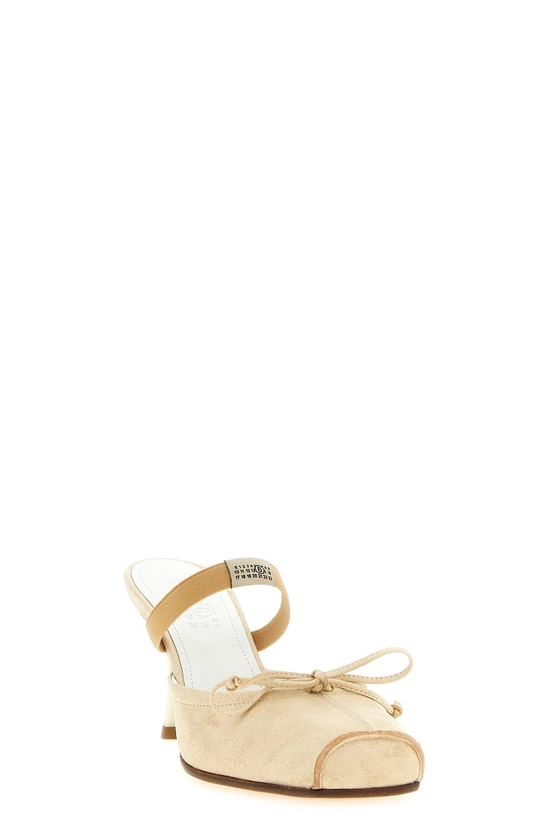 MM6 Maison Margiela Square toe mules outlook