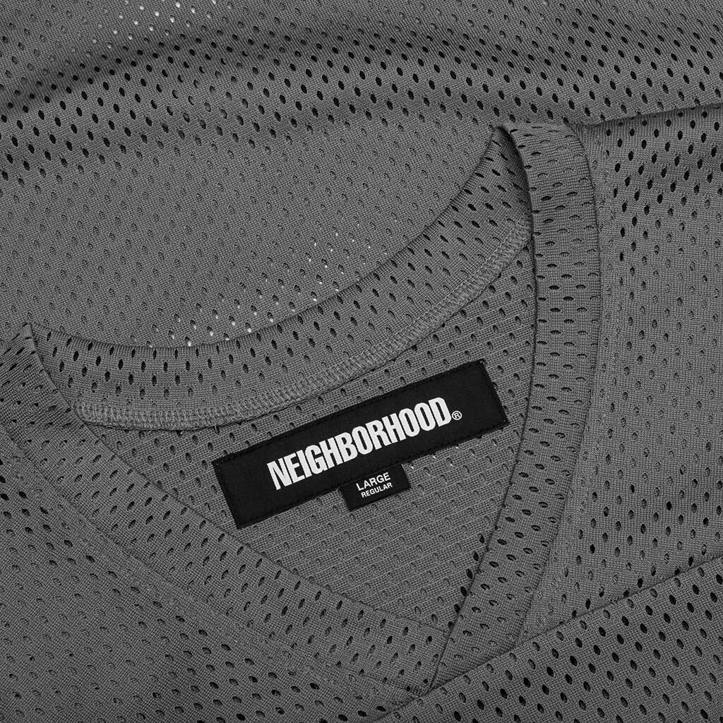 HOCKEY S/S V NECK JERSEY - GRAY - 4