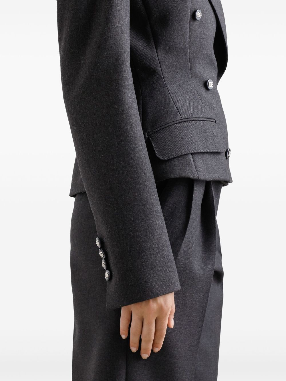 double-breasted blazer - 5