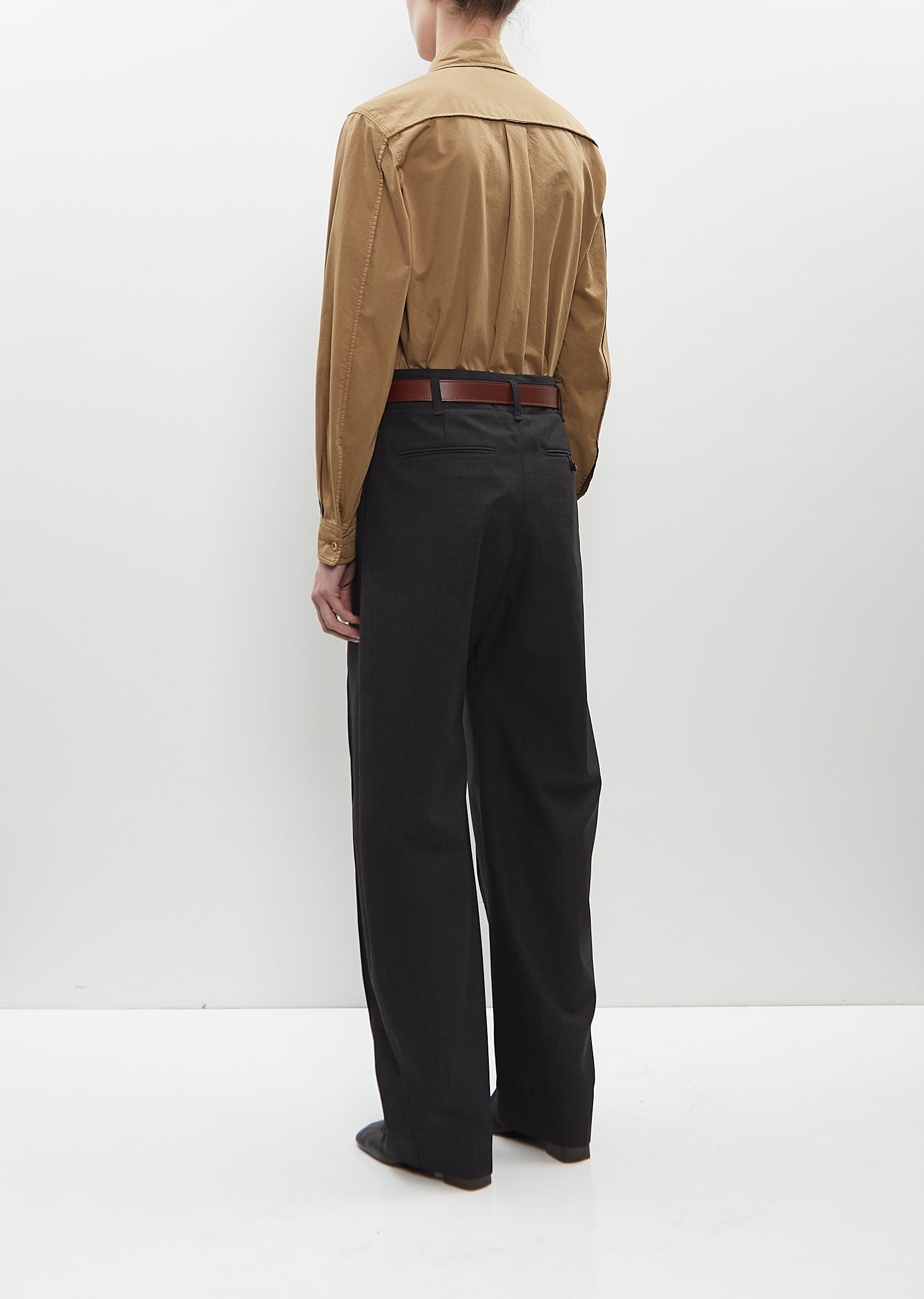 Minimal Western Belt — Roasted Pecan - 4