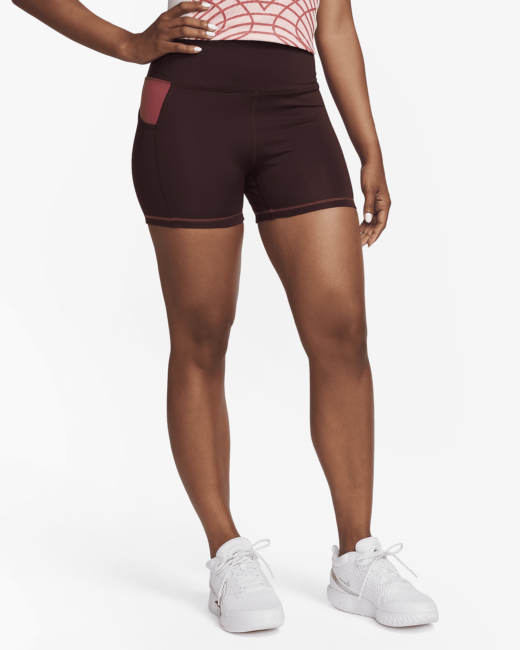 Nike Dri-FIT SE Women's High-Waisted 4" Shorts with Pockets - 1