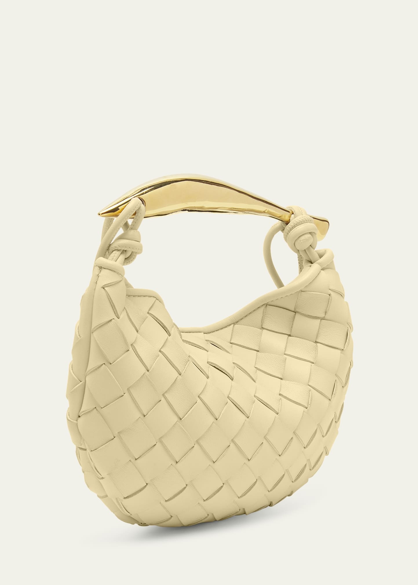 Mini Sardine Intrecciato Top-Handle Bag - 3