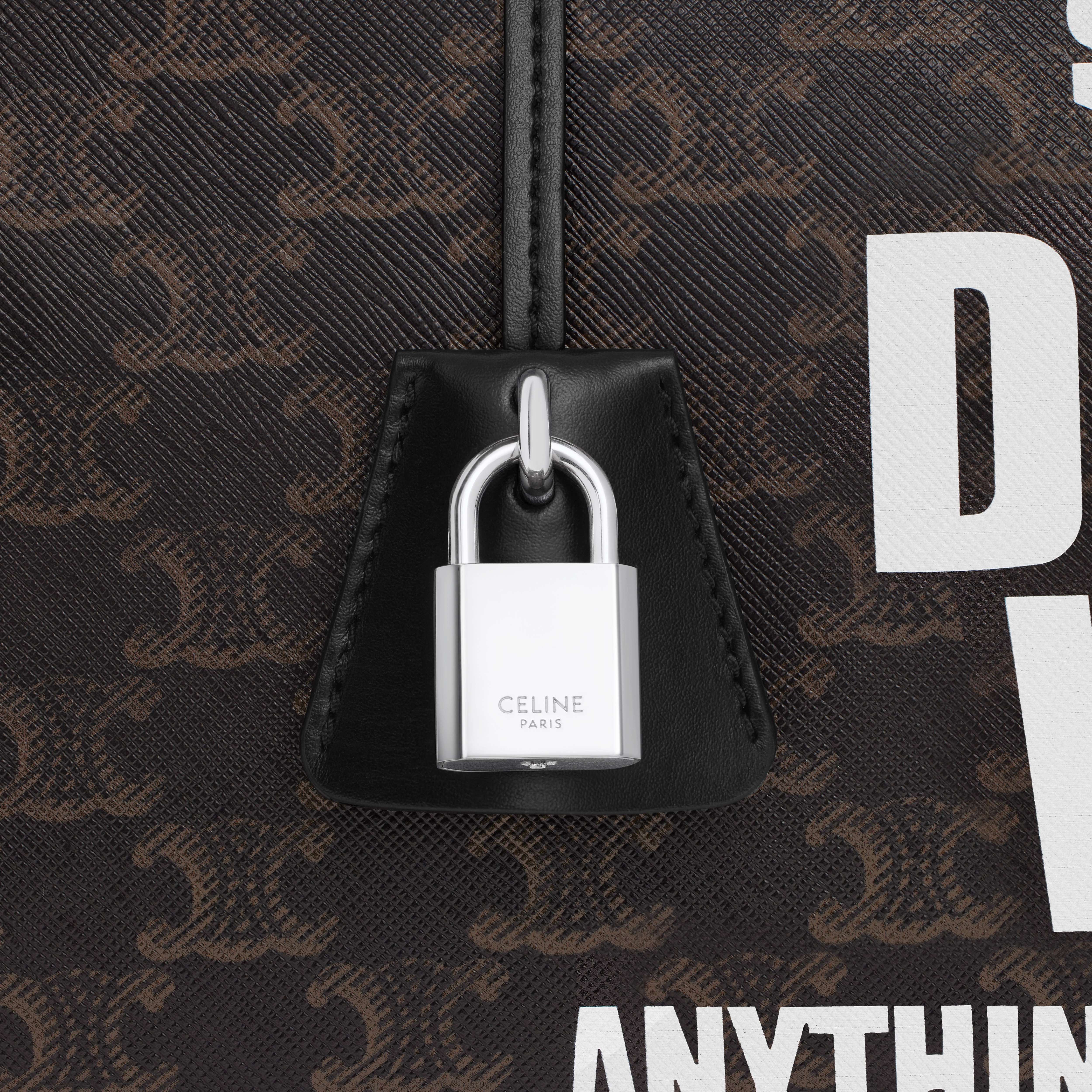 Large Travel Bag in TRIOMPHE CANVAS WITH "EVERYTHING SPECIAL" PRINT - 4