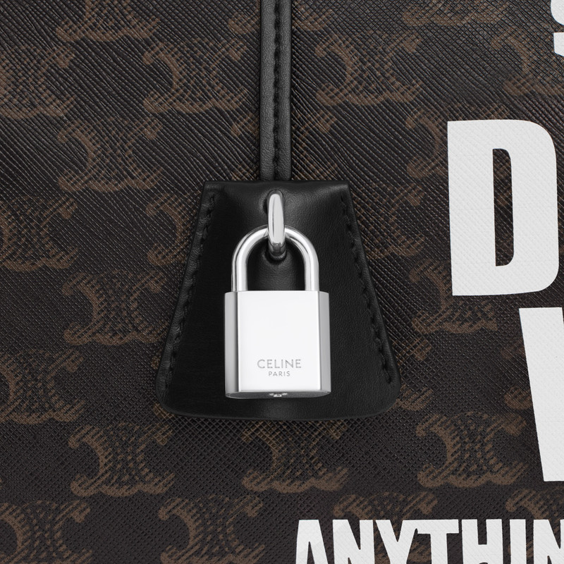 Large Travel Bag in TRIOMPHE CANVAS WITH "EVERYTHING SPECIAL" PRINT 4