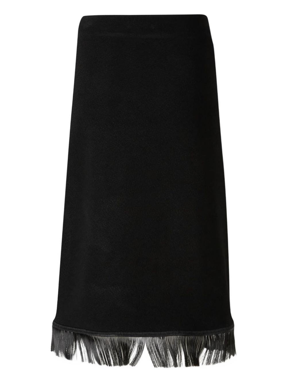 fringe-detail midi skirt - 2