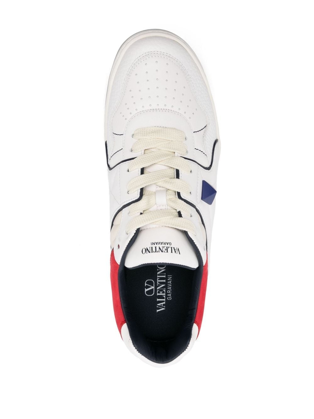 One Stud leather sneakers - 4