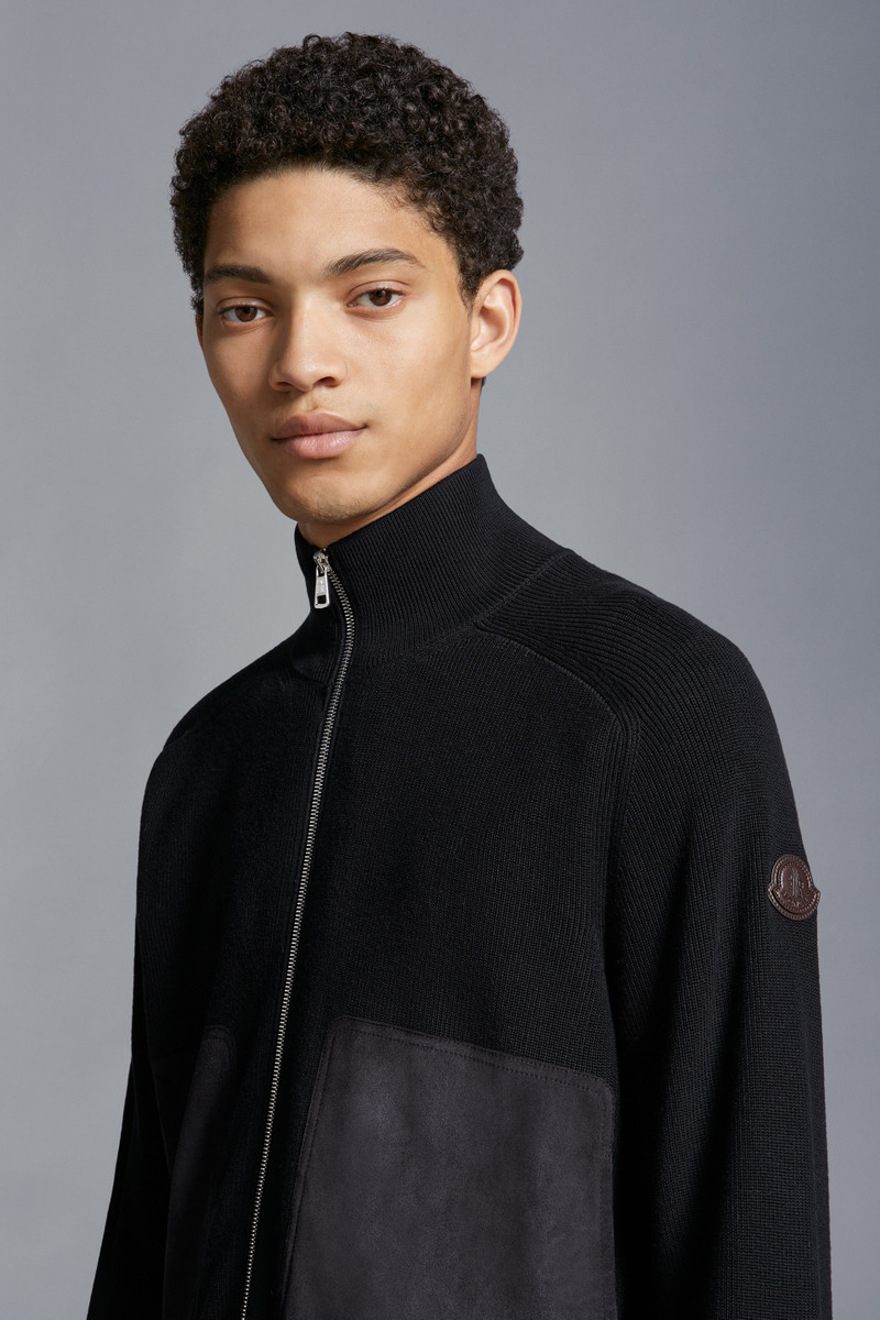 Cotton & Cashmere Zip-Up Cardigan 4