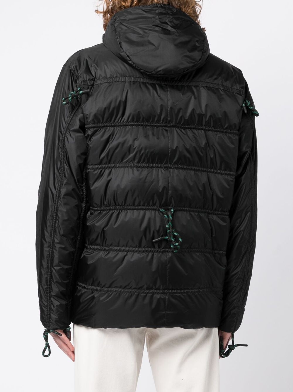 zipped hooded padded jacket - 4