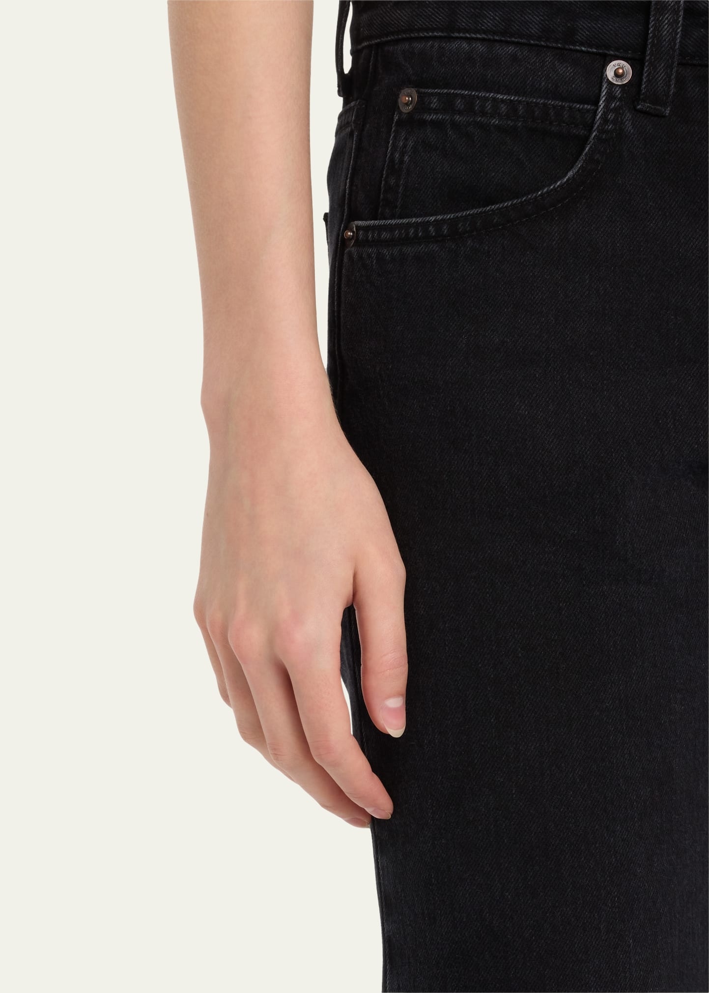 Riaco Slim-Leg Crop Jeans - 5