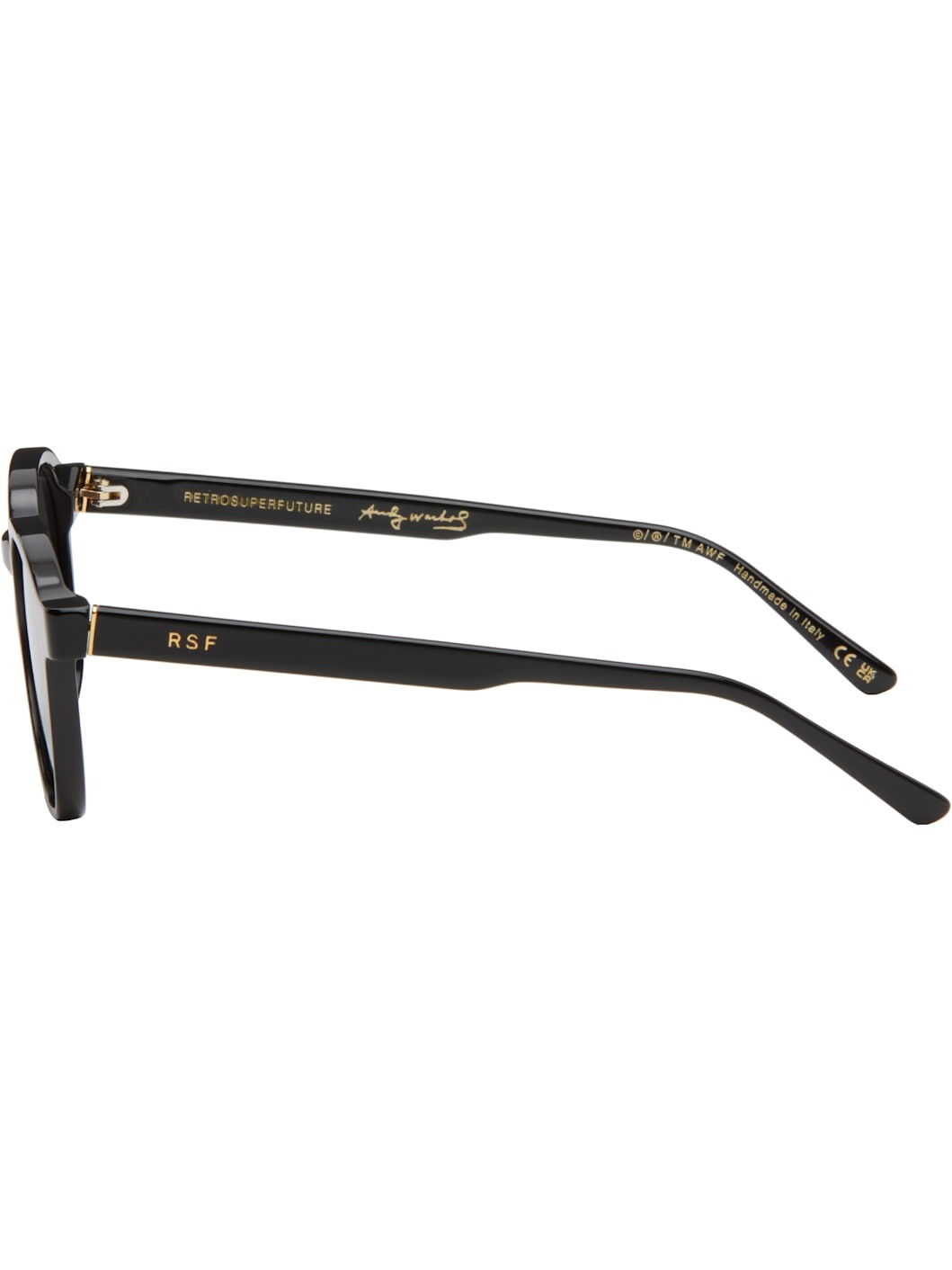 Black 'The Warhol' Sunglasses - 3