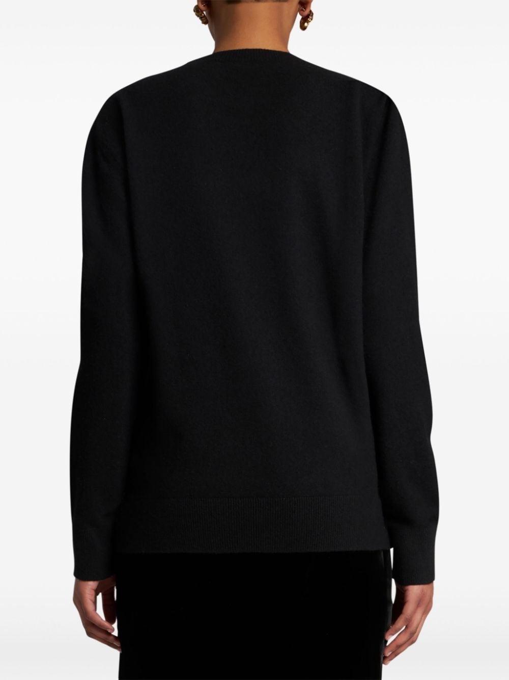 metallic-print jumper - 4