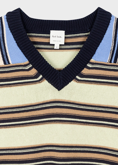 Paul Smith Mix-Up Stripe Knitted Vest outlook