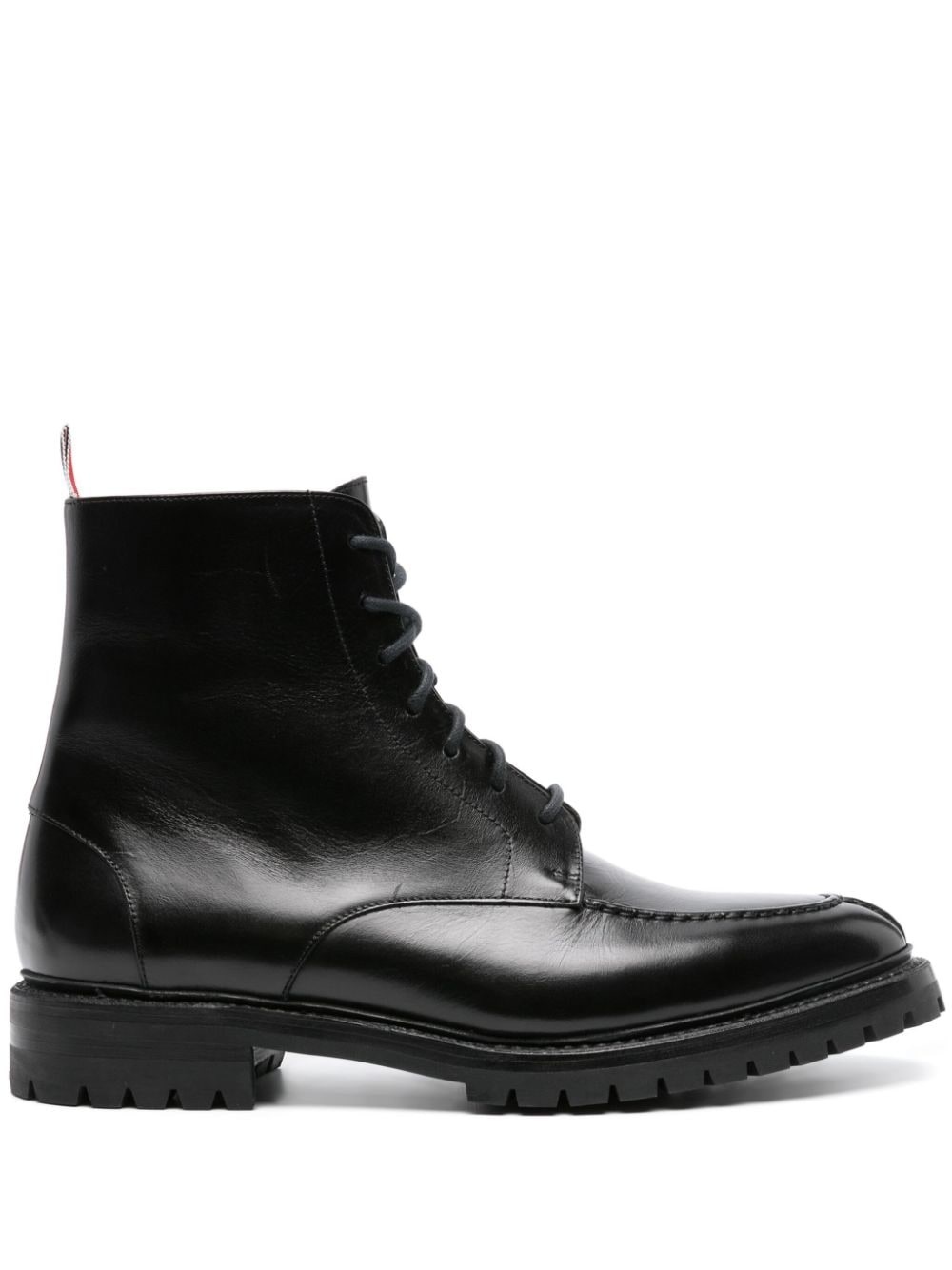 Wingtip leather boots - 1