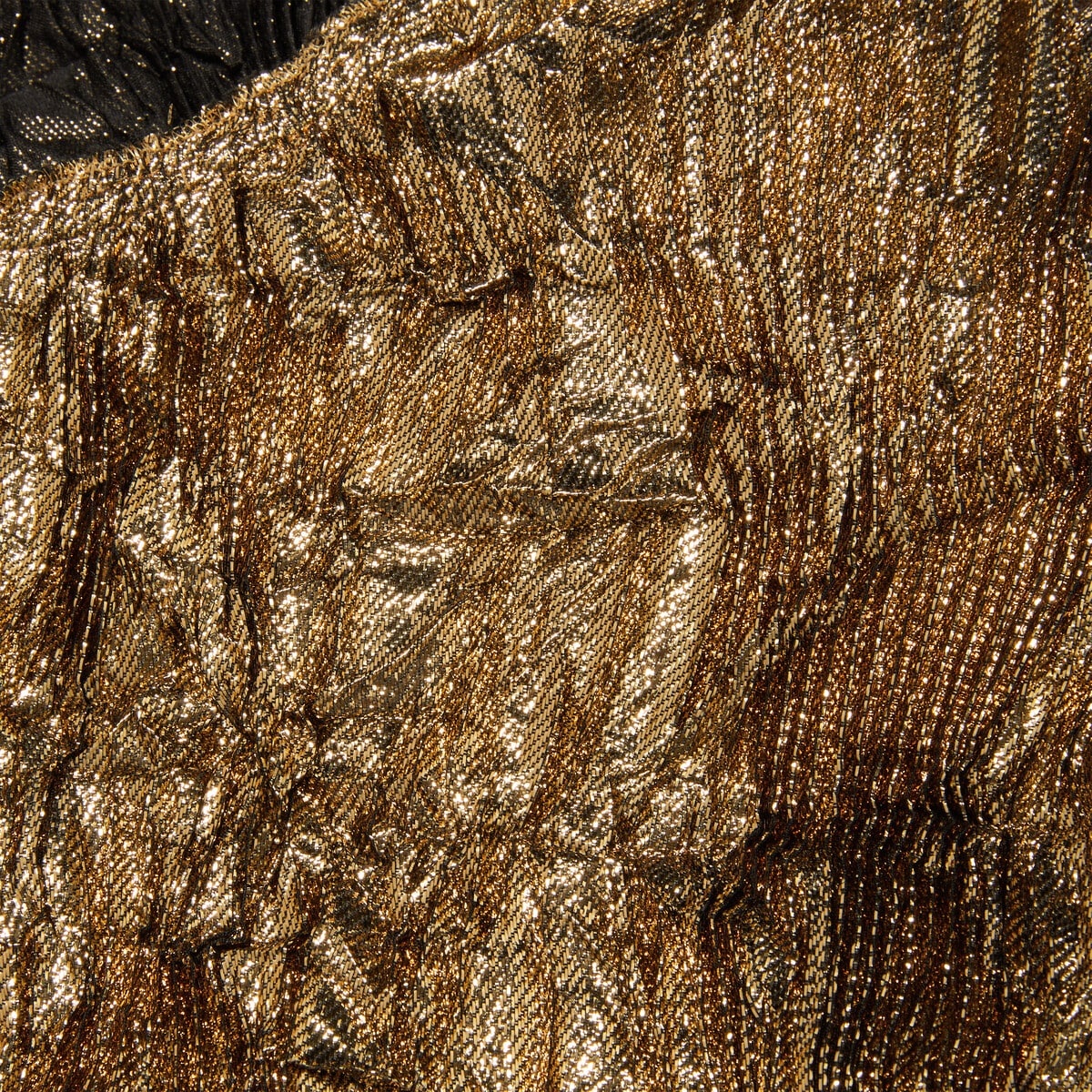 Crinkle lurex mini dress - 4
