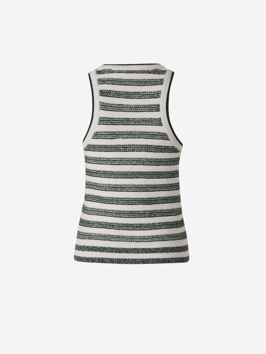 Veronica Beard Striped Motif Top - 2