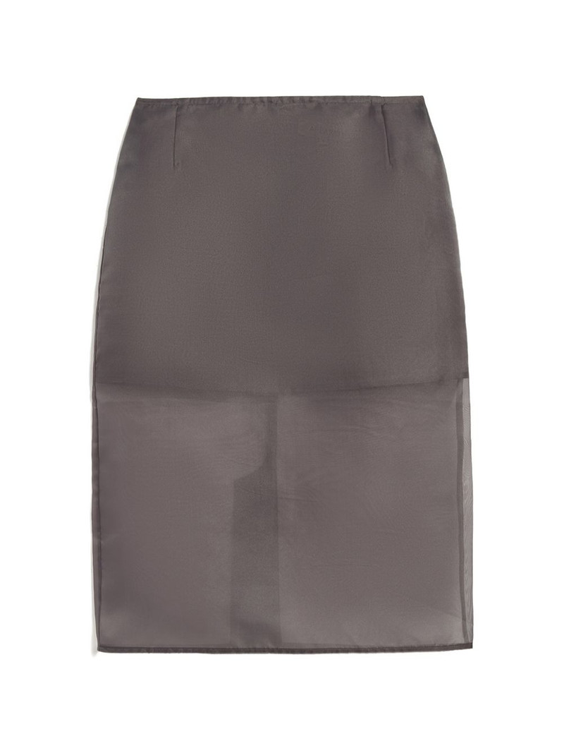 Tyra organza midi skirt 1