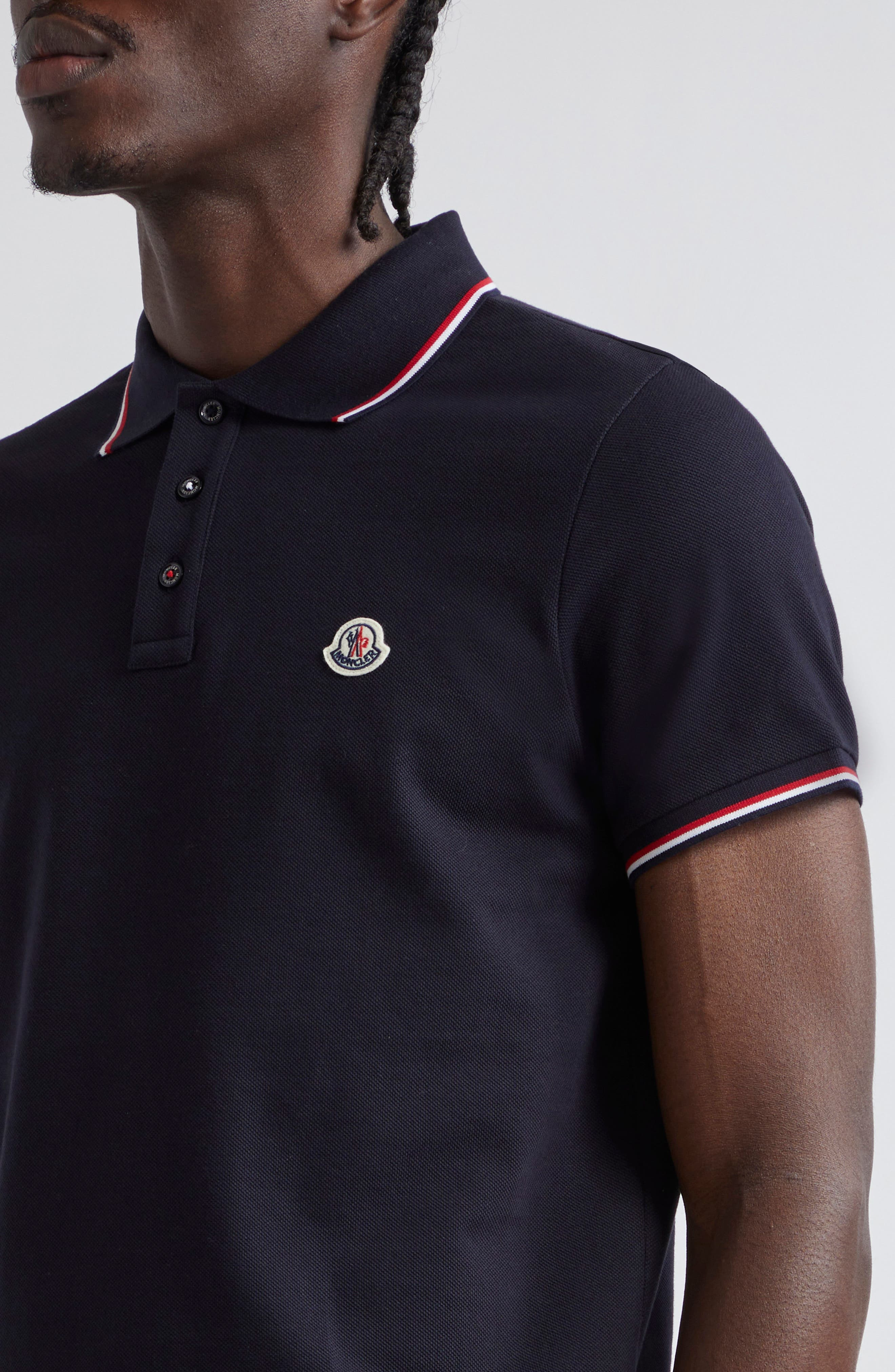 Tipped Cotton Piqué Polo - 4