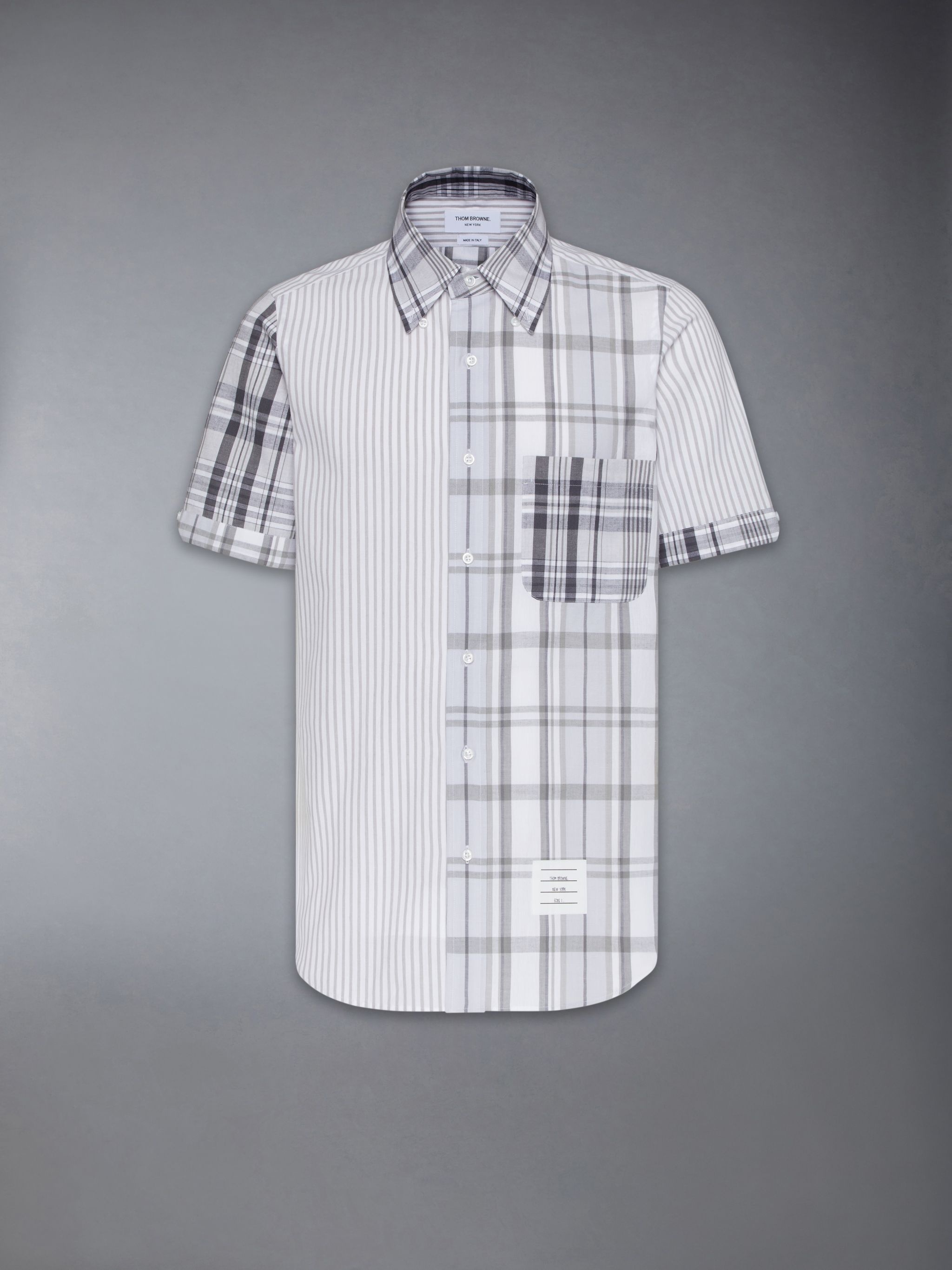 FUNMIX MADRAS COTTON SHORT SLEEVE SHIRT - 7
