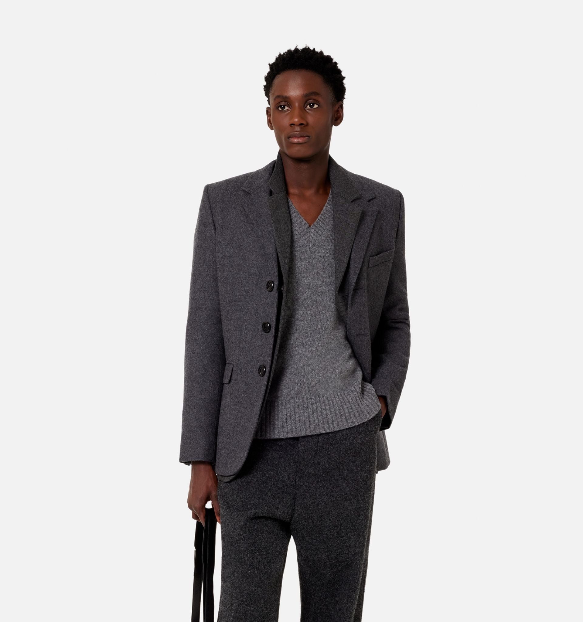 Three Buttons Jacket - 2