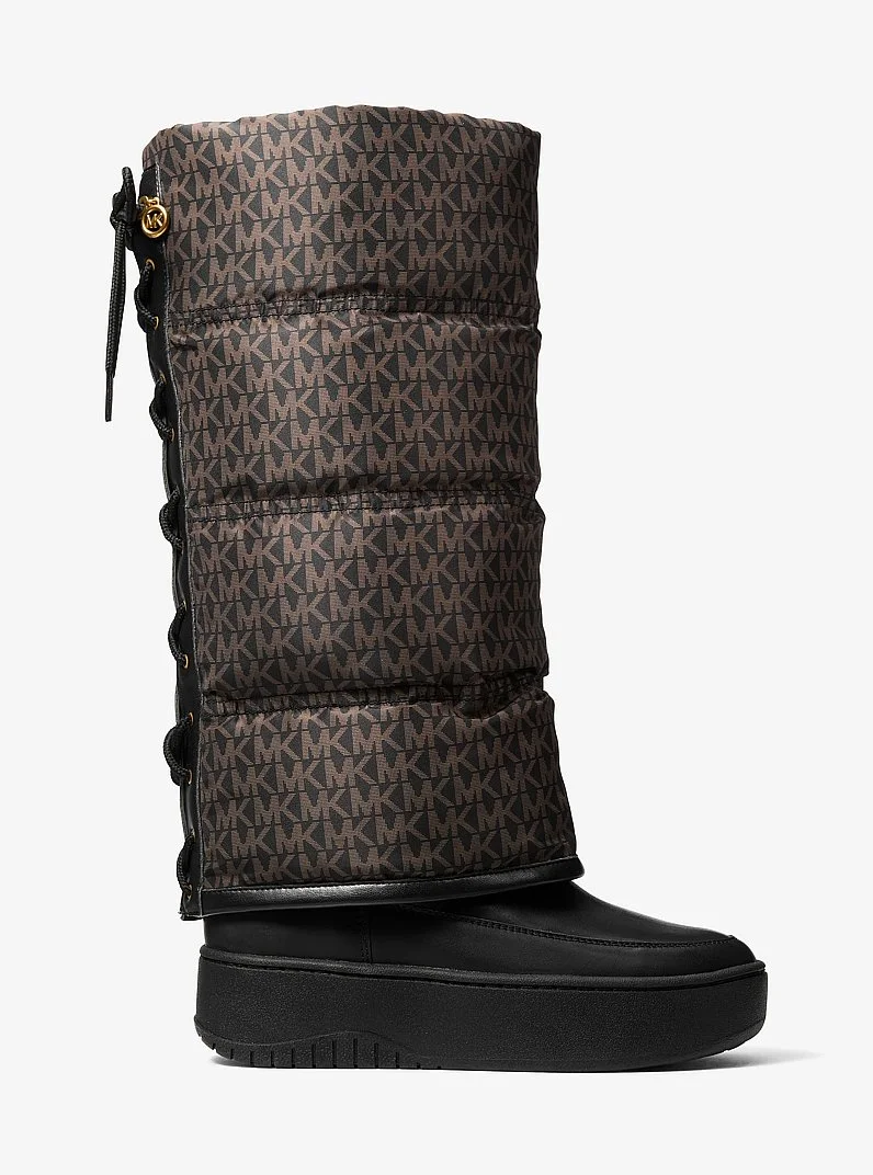 Starling Signature Logo Print Puffer Boot - 1