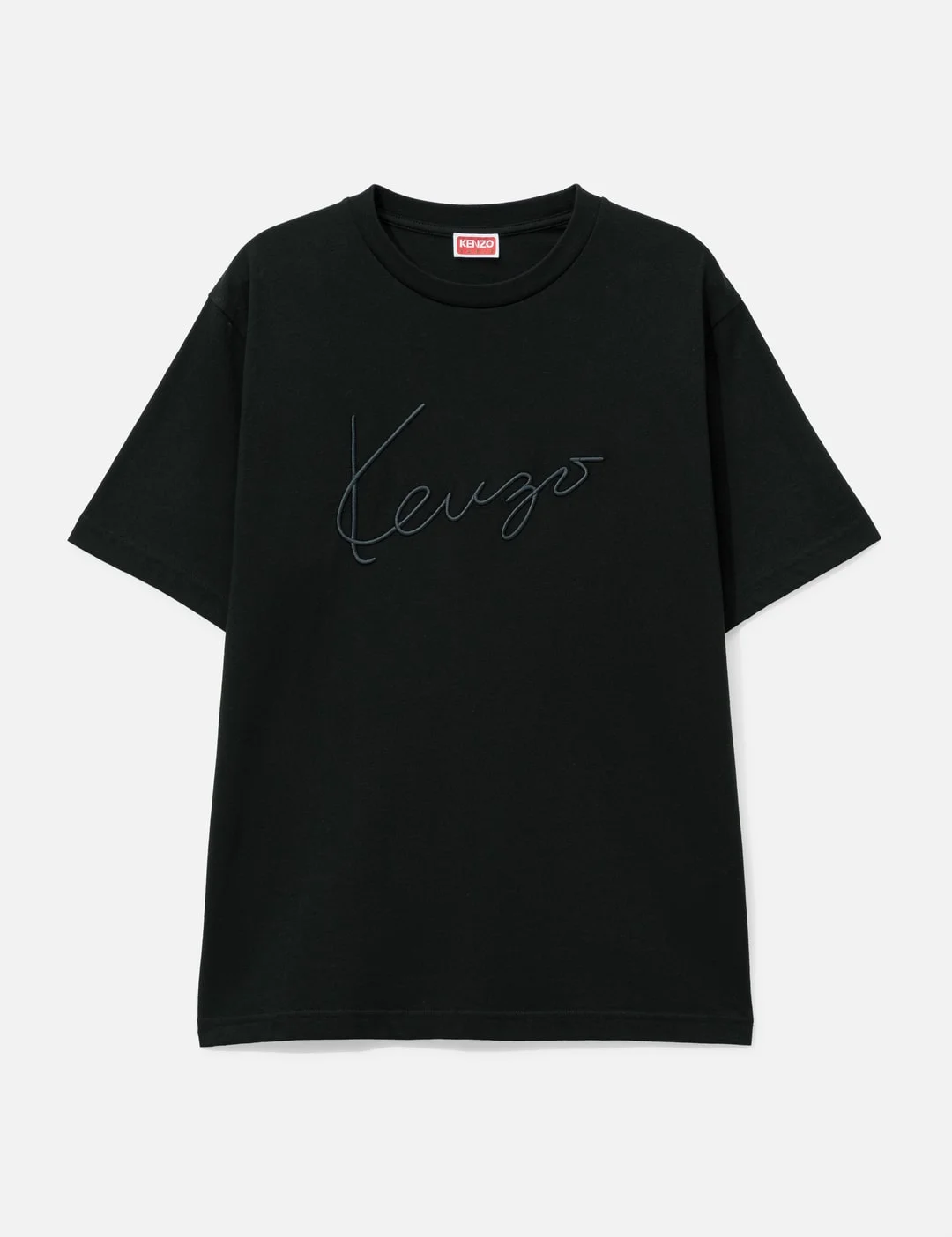 'KENZO SIGNATURE' EMBROIDERED T-SHIRT - 1
