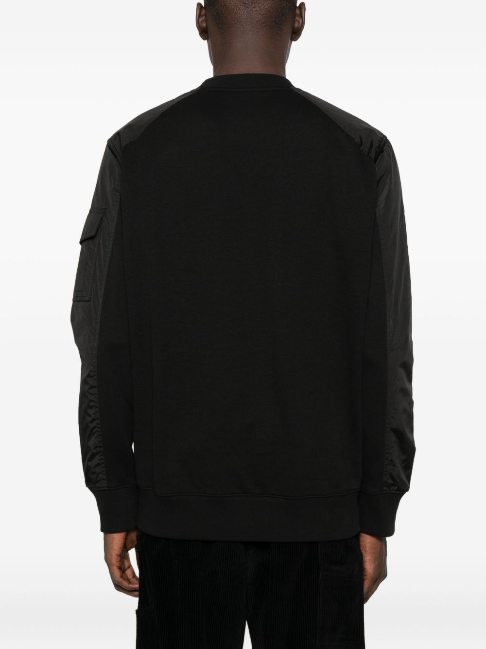 panelled sweater - 4