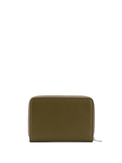 Jil Sander debossed-logo zip-around wallet outlook