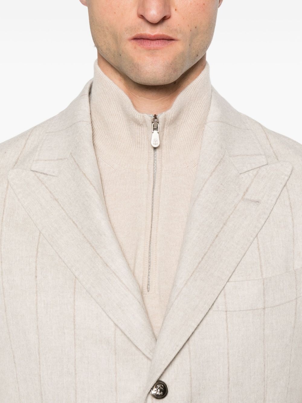 pinstripe blazer - 5