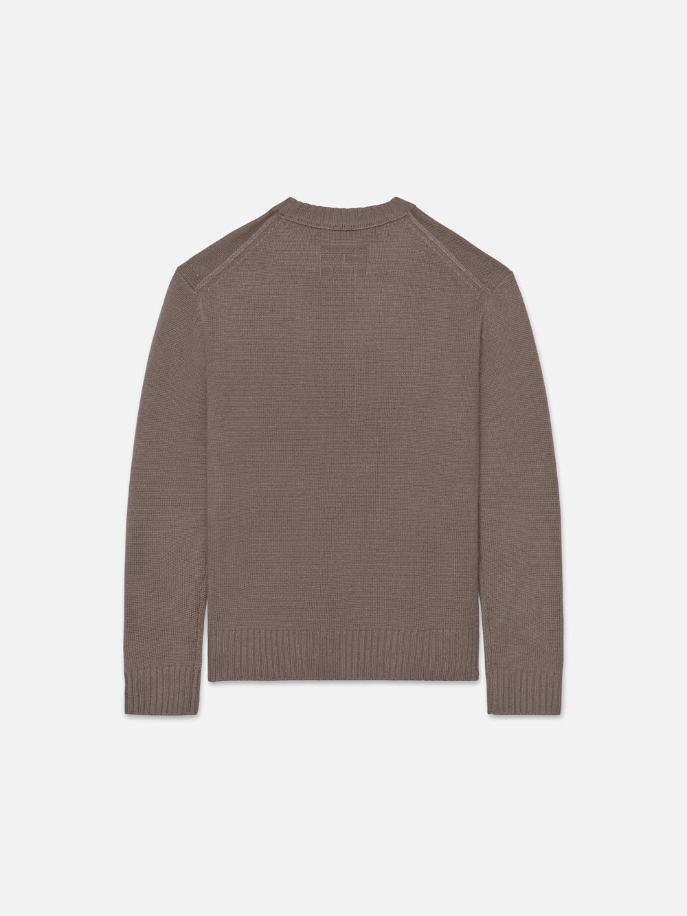 The Cashmere Crewneck Sweater in Dry Rose - 3