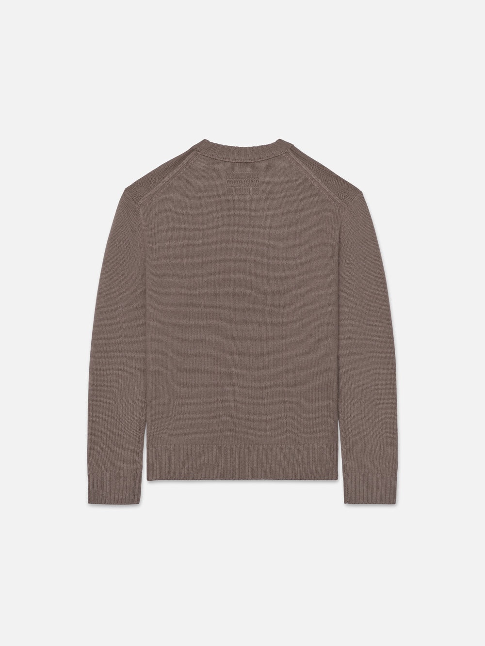 The Cashmere Crewneck Sweater in Dry Rose - 3