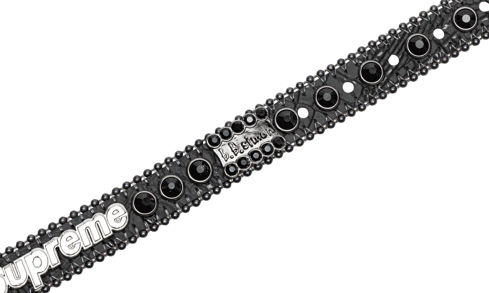 B.B. Simon Studded Dog Collar - 2