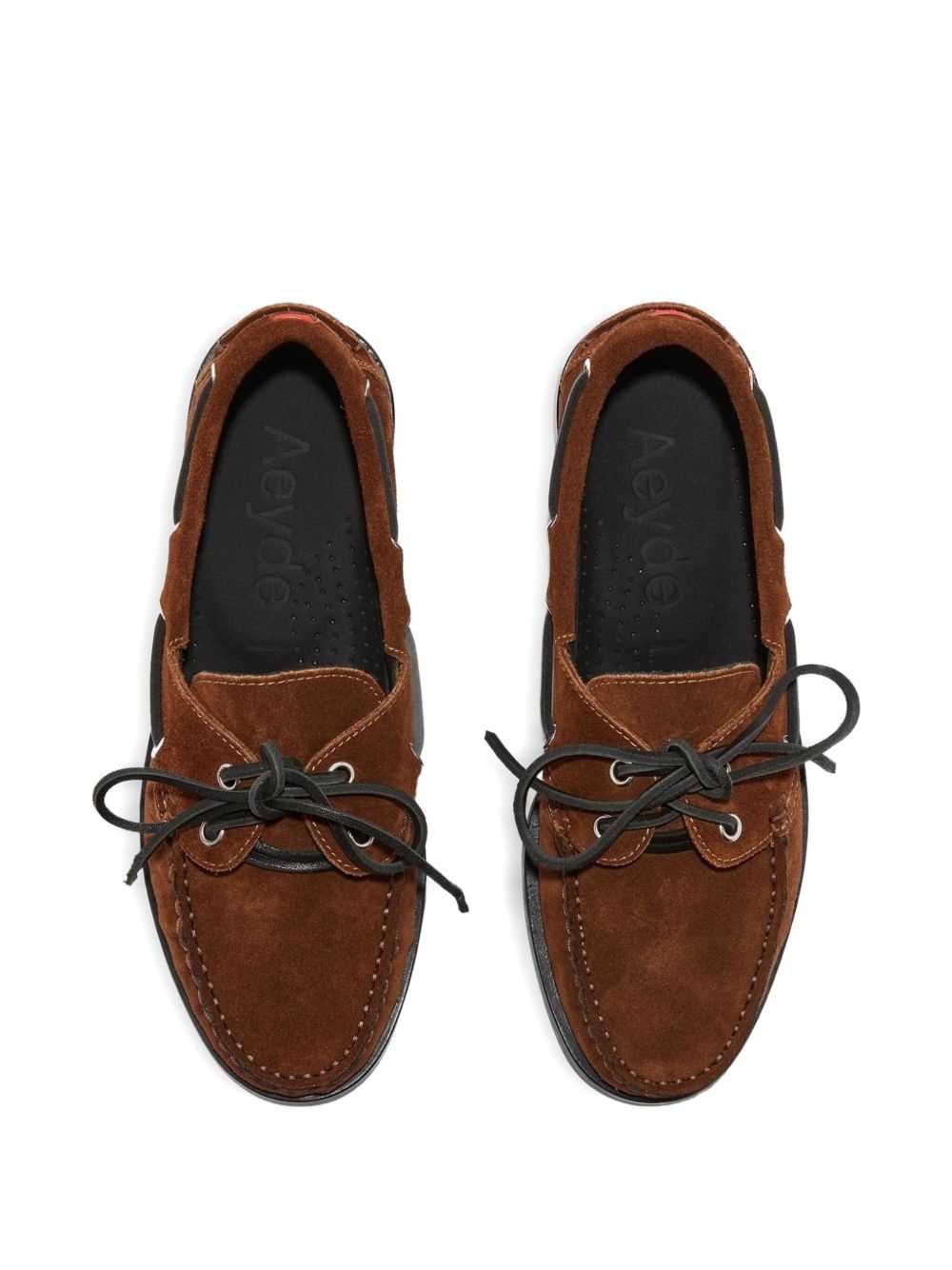 Harris lace-up suede loafers - 3