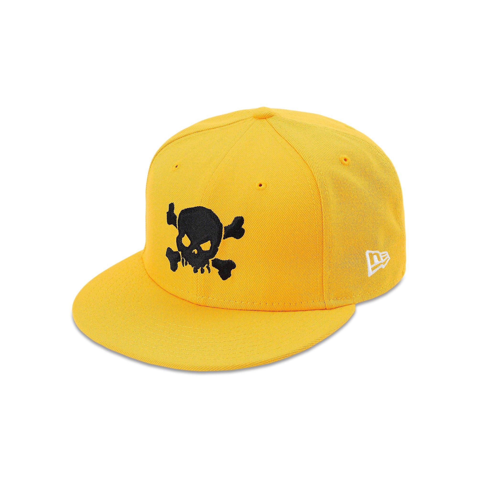 Supreme x New Era Skull Hat 'Yellow' - 1